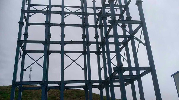 干混砂漿生產(chǎn)線-鋼結(jié)構